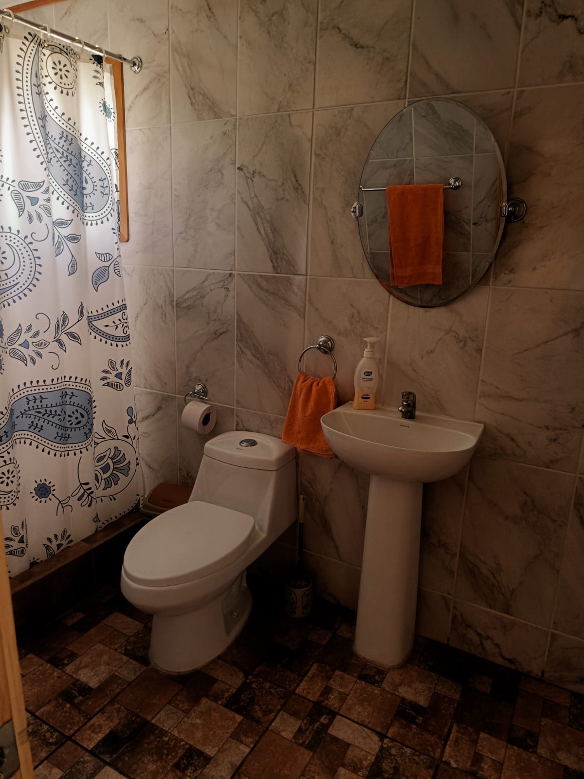 Cabaña 3, baño
