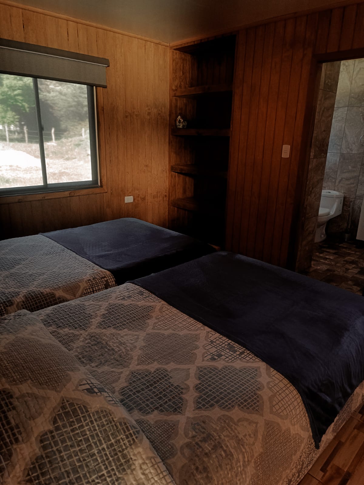 Cabaña 3, habitación